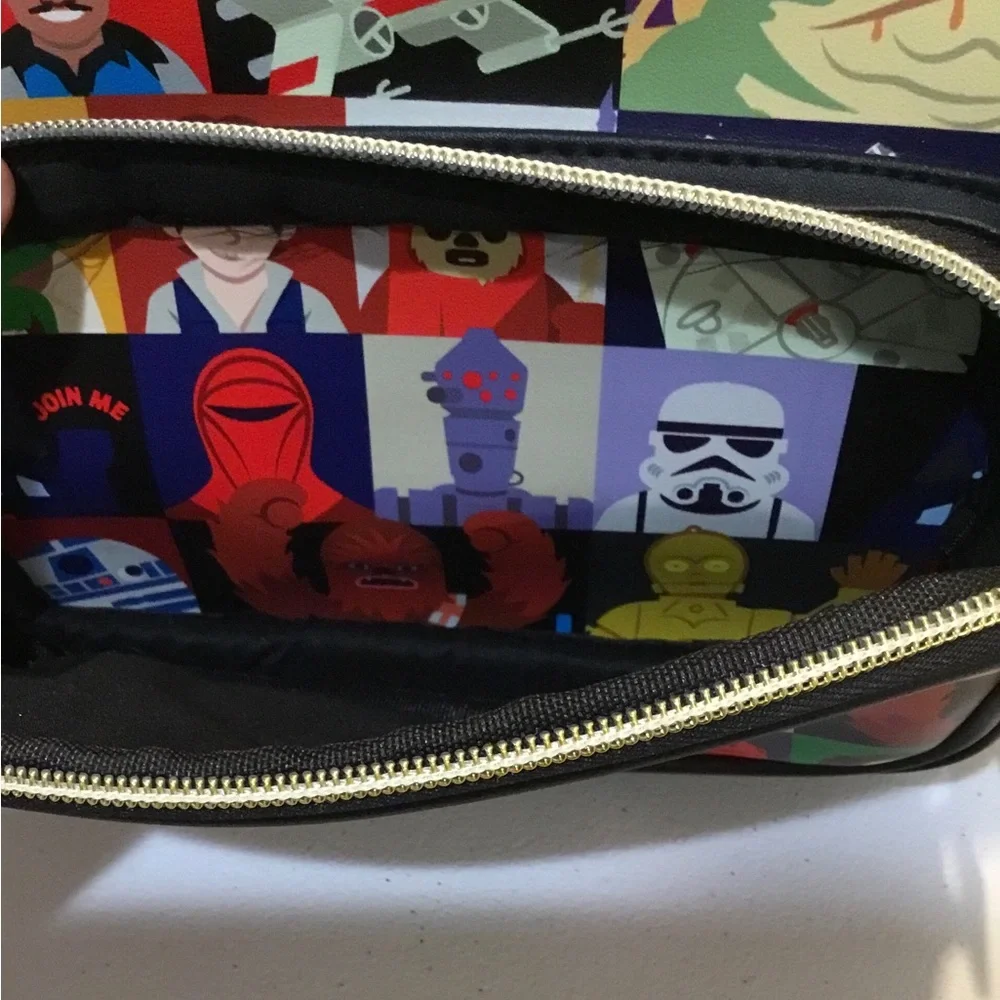 Star Wars Kids' Multicolor Character Patchwork Mini Backpack